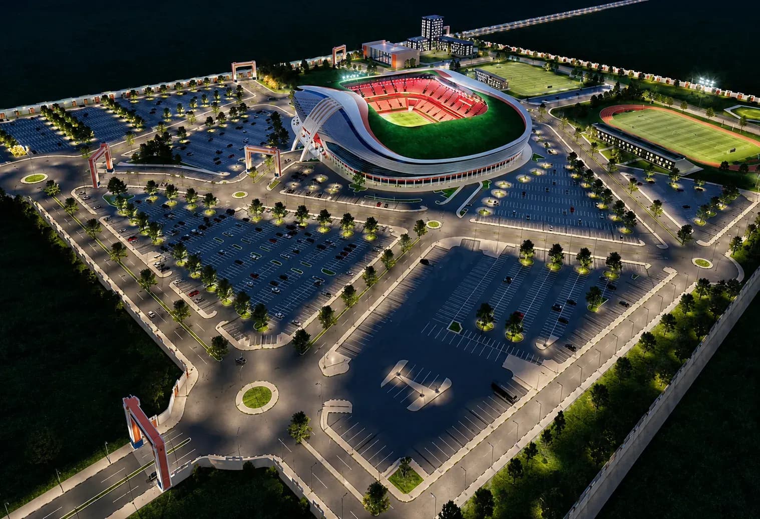 Diyala Olympic Stadium — 35,000 Capacity